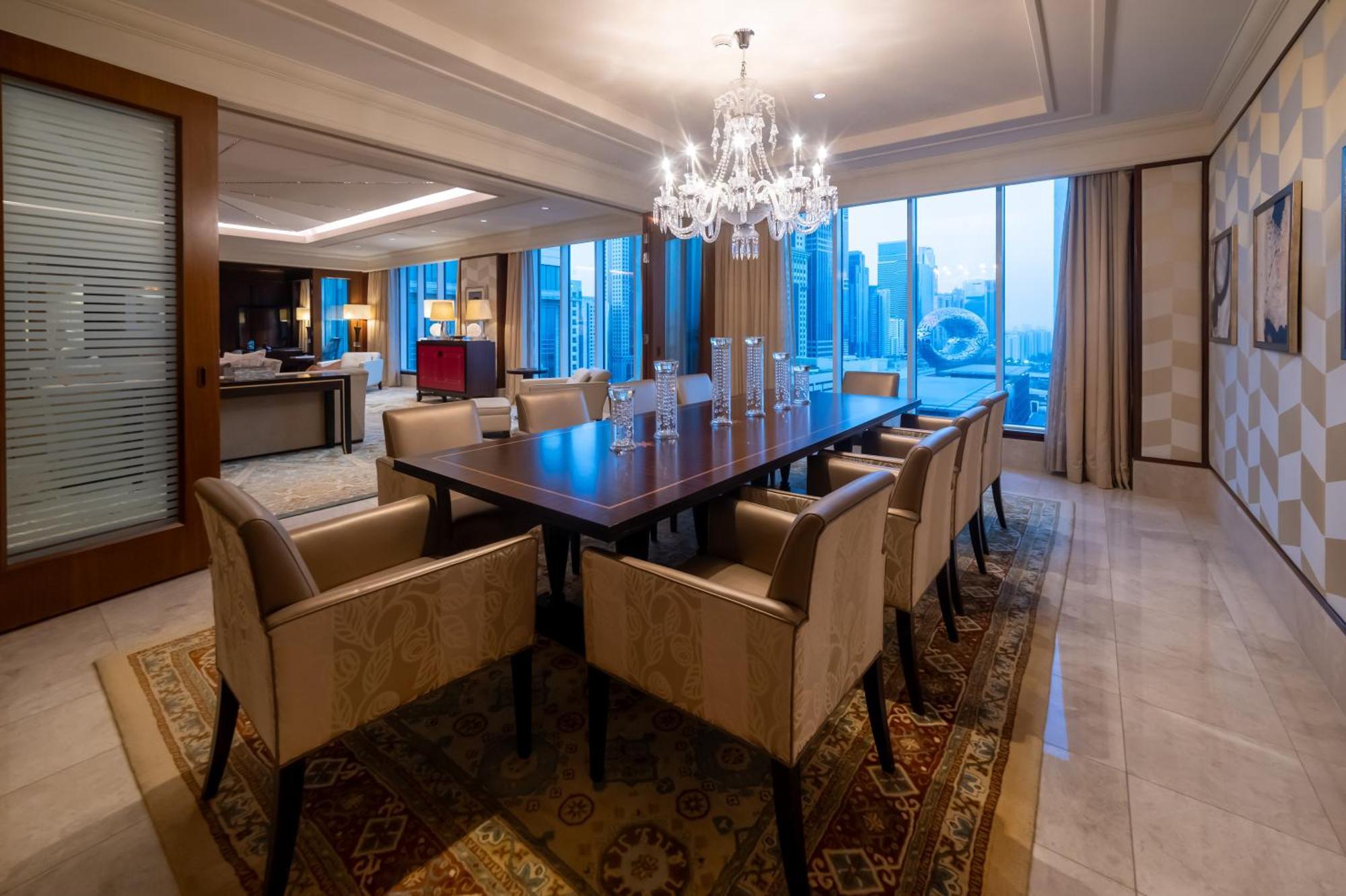 Ritz Carlton Difc Downtown Dubai Hotel Bagian luar foto